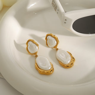 Baroque Drop Earrings