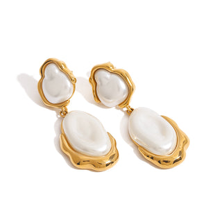 Baroque Drop Earrings