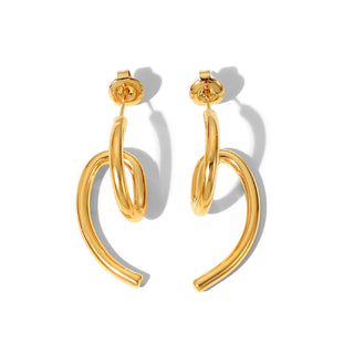 Golden Orbit Earrings