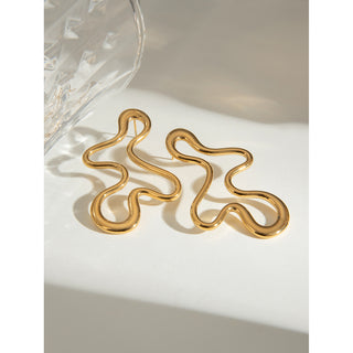 Golden Flow Earrings