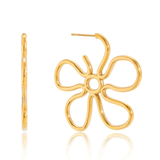 Golden Bloom Earrings