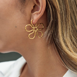 Golden Bloom Earrings
