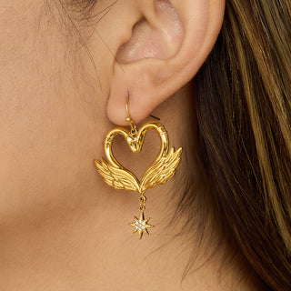 Celestial Heart Earrings