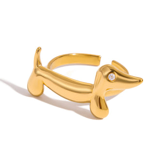Playful Pup Ring
