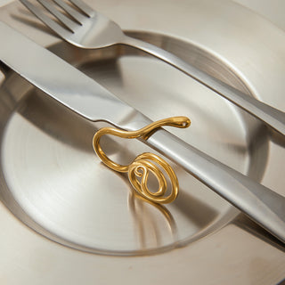 Serpentine Flow Ring