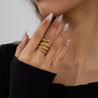 Serpentine Grace Ring