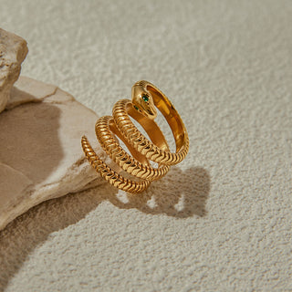 Serpentine Grace Ring