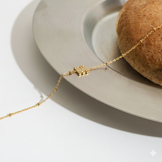 Luna Pavé Initial Bracelet