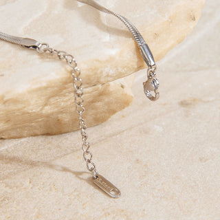 Sleek Herringbone Bracelet