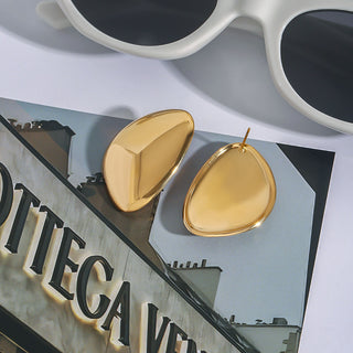 Molten Gold Studs