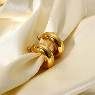 Bold Arc Hoops