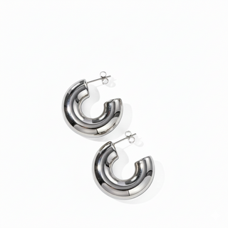 Bold Arc Hoops