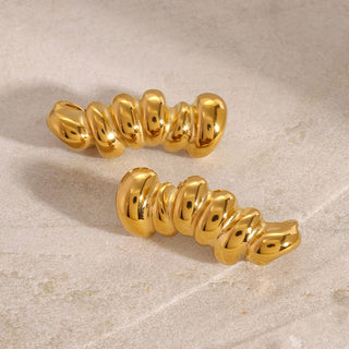 Molten Curve Earrings