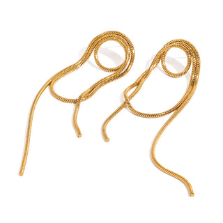 The Fluid Line Earrings