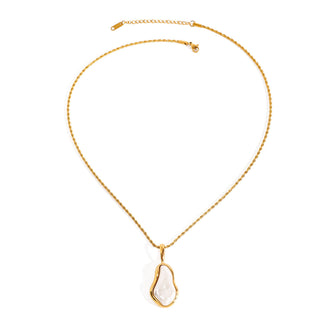 Sculpted Pendant Necklace