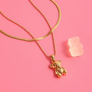 Honey Bear Layered Necklace