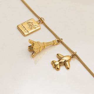 Bon Voyage Charm Necklace