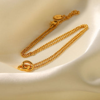 Linked Orbit Necklace
