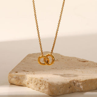 Linked Orbit Necklace