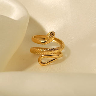 Serpent Embrace Ring